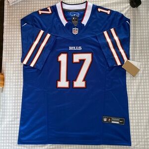 Nike Josh Allen Buffalo Bills Jersey Blue #17